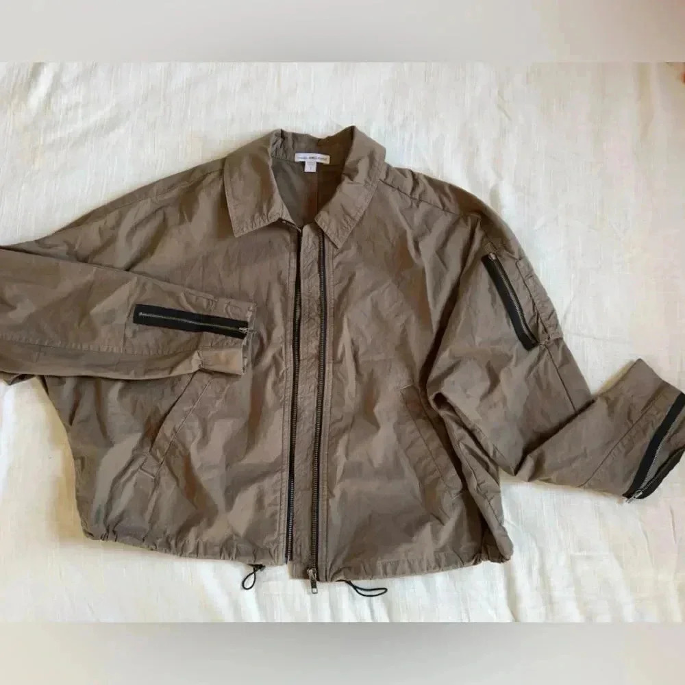 James Perse lightweight bomber jacket